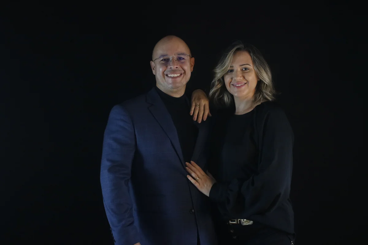 Lauro Henrique Santos e Maria Luzélia, fundadores do Instituto da Paz